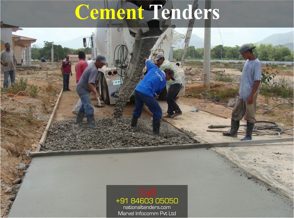 Tenders Details of Cement work in Maharashtra 