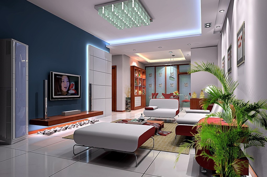 Interior design for living room