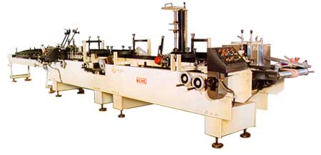 CARTON FOLDER AND GLUER MACHINE	