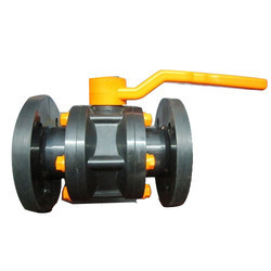 THREE PIECE FLANGED END BALL VALVE